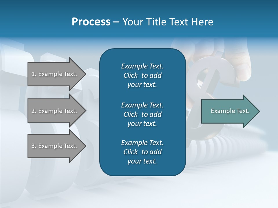 Red Pointer Choice PowerPoint Template