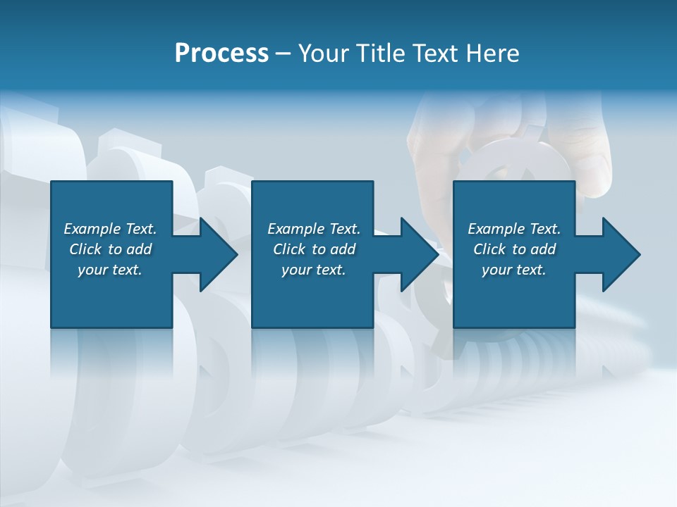 Red Pointer Choice PowerPoint Template