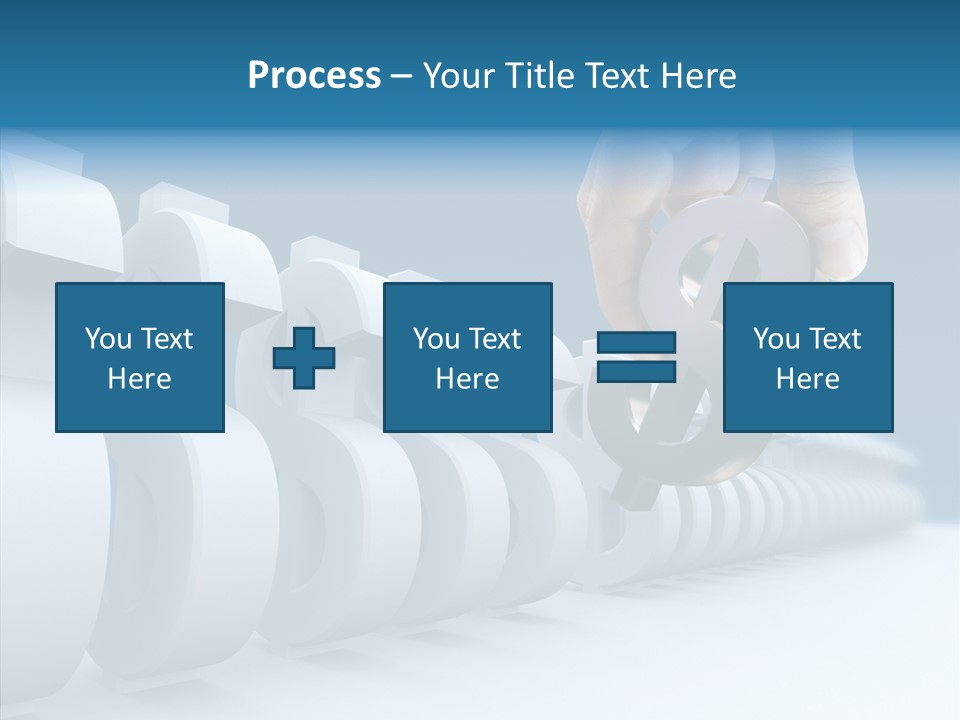 Red Pointer Choice PowerPoint Template