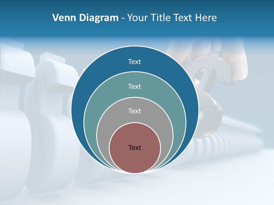 Red Pointer Choice PowerPoint Template