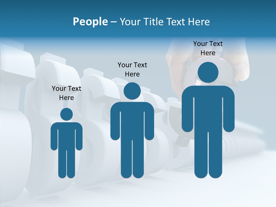 Red Pointer Choice PowerPoint Template