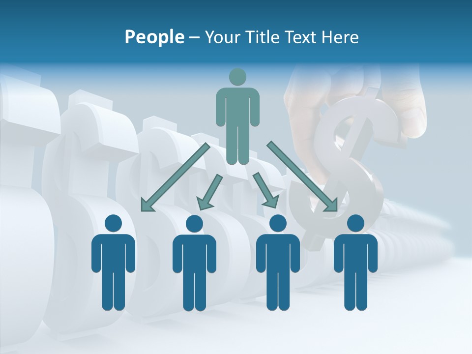 Red Pointer Choice PowerPoint Template