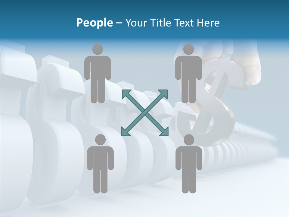 Red Pointer Choice PowerPoint Template