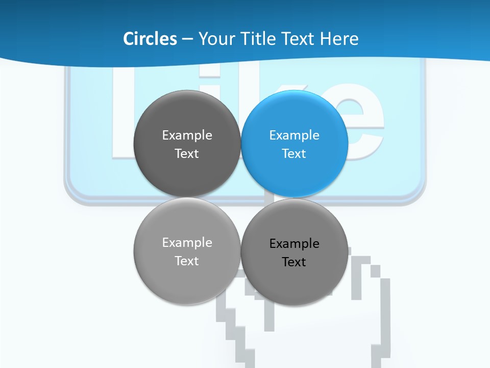 Finger Render Network PowerPoint Template