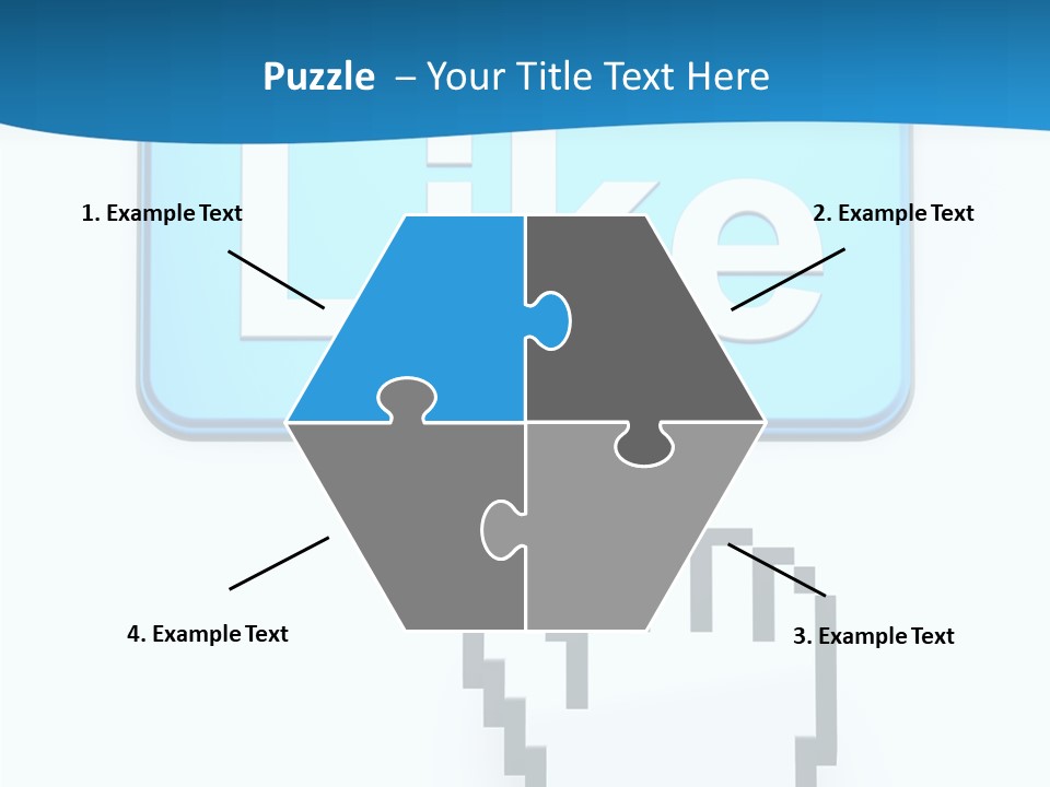 Finger Render Network PowerPoint Template