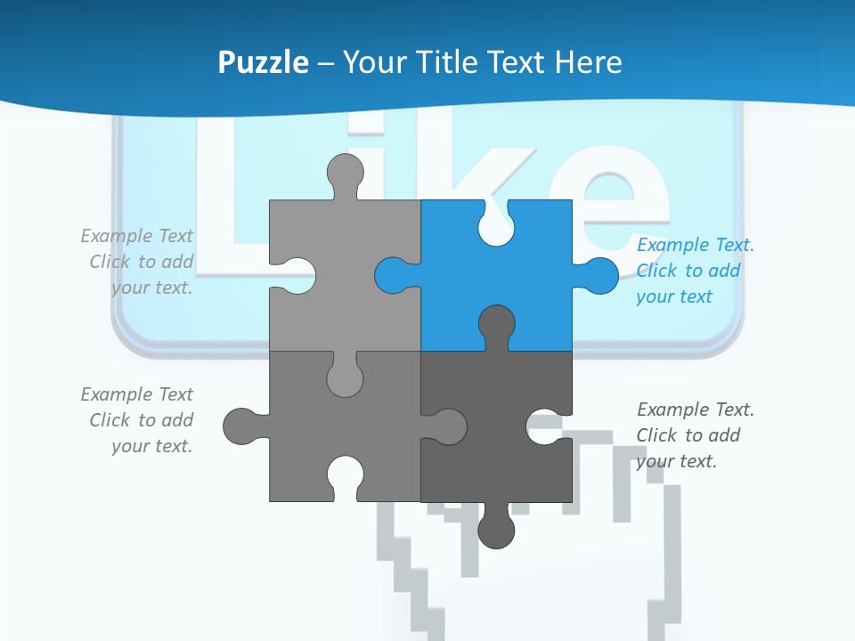 Finger Render Network PowerPoint Template