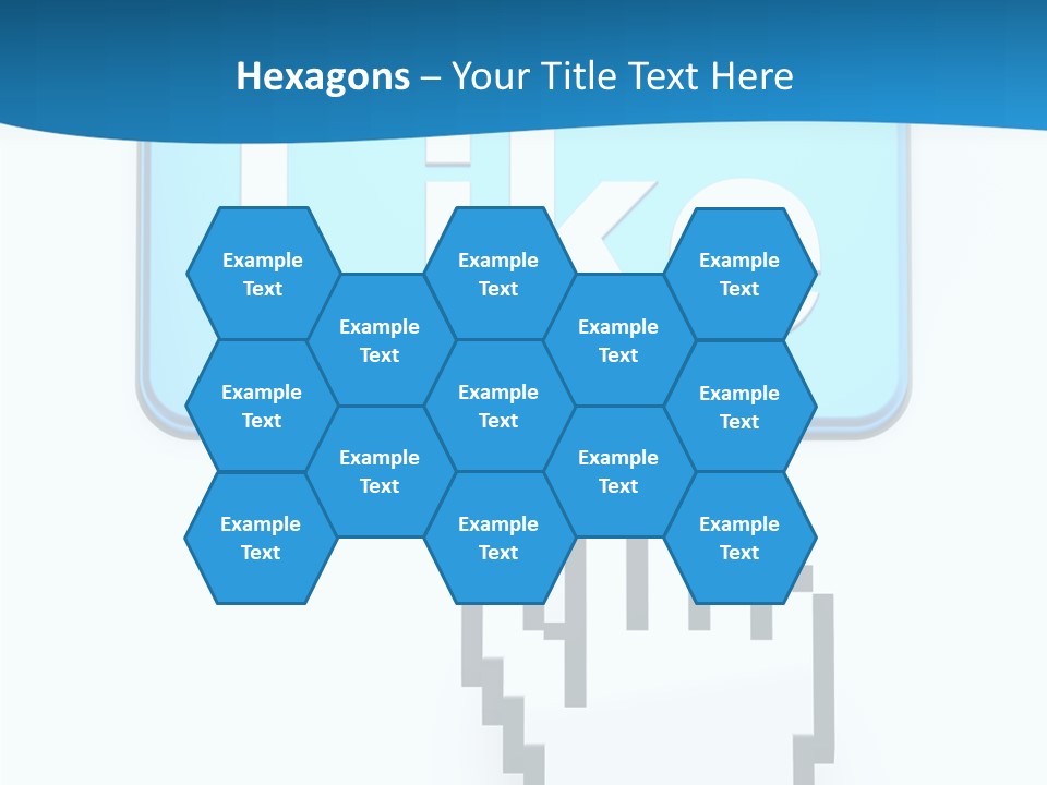 Finger Render Network PowerPoint Template