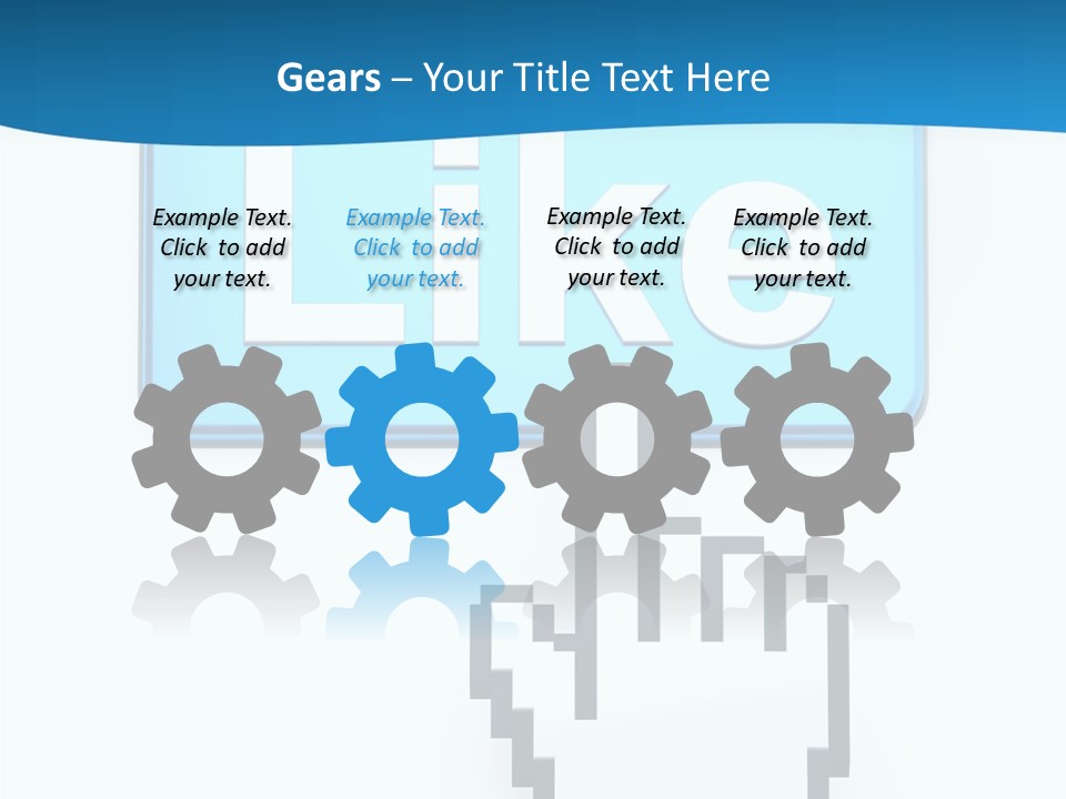 Finger Render Network PowerPoint Template