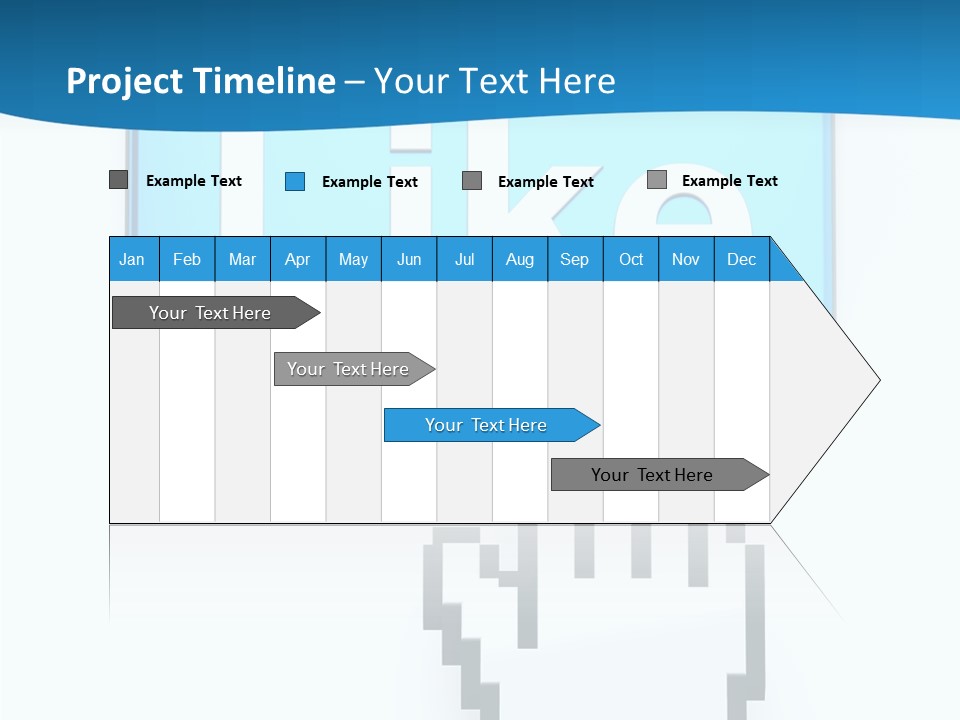 Finger Render Network PowerPoint Template