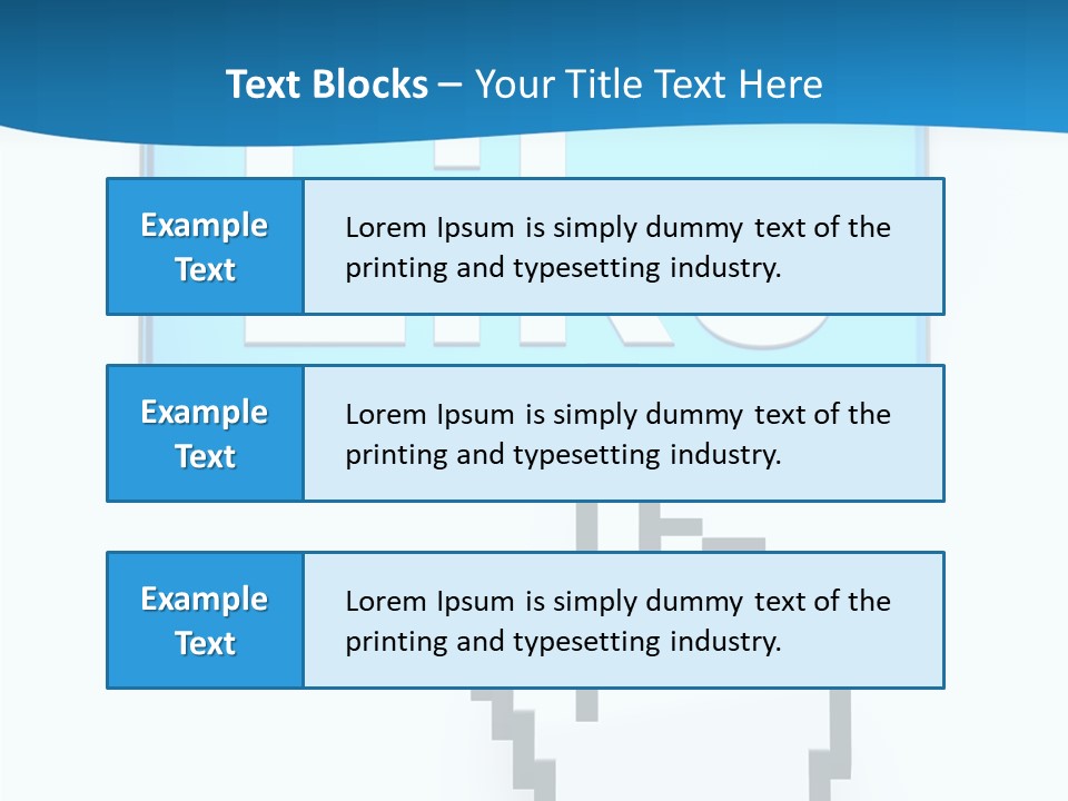 Finger Render Network PowerPoint Template
