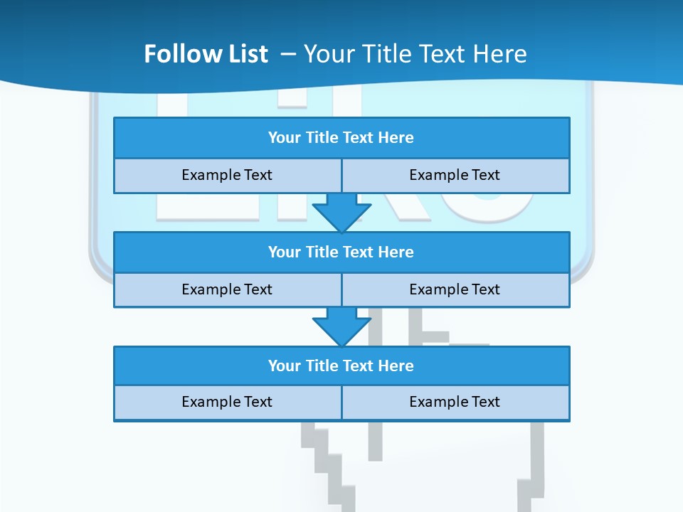 Finger Render Network PowerPoint Template