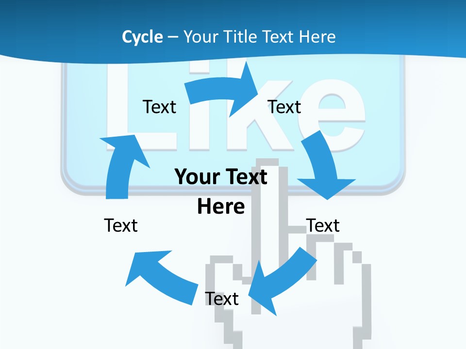 Finger Render Network PowerPoint Template