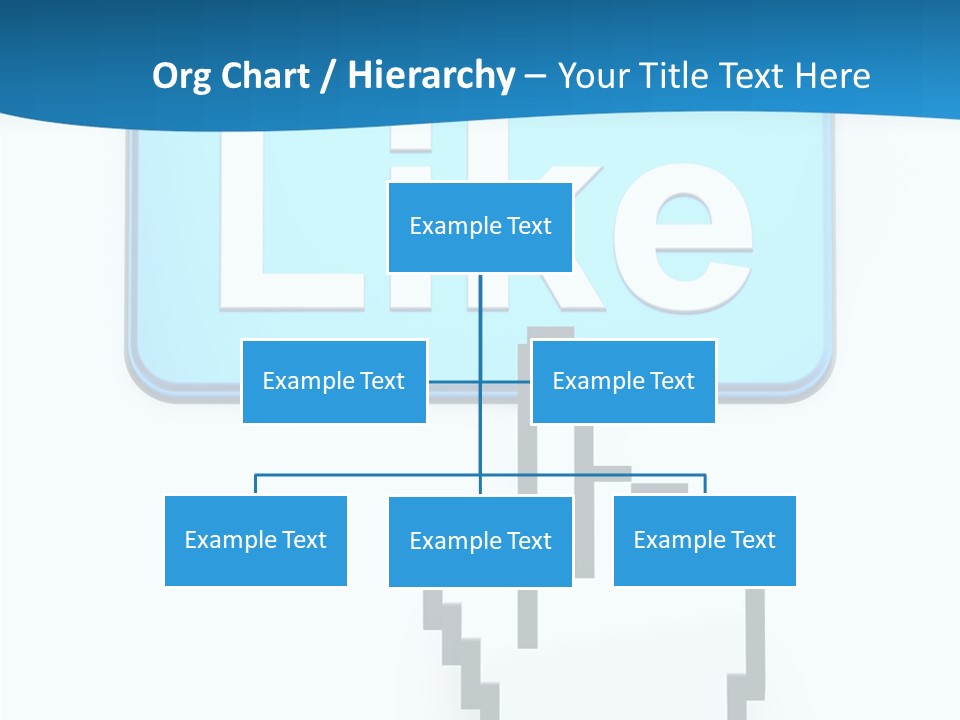 Finger Render Network PowerPoint Template