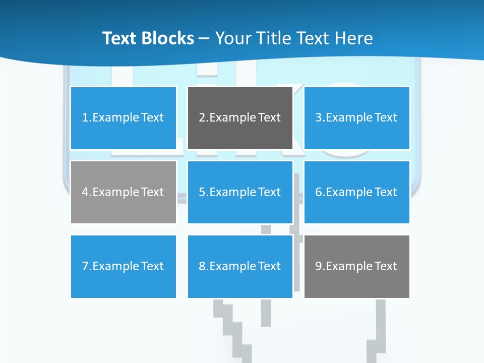 Finger Render Network PowerPoint Template