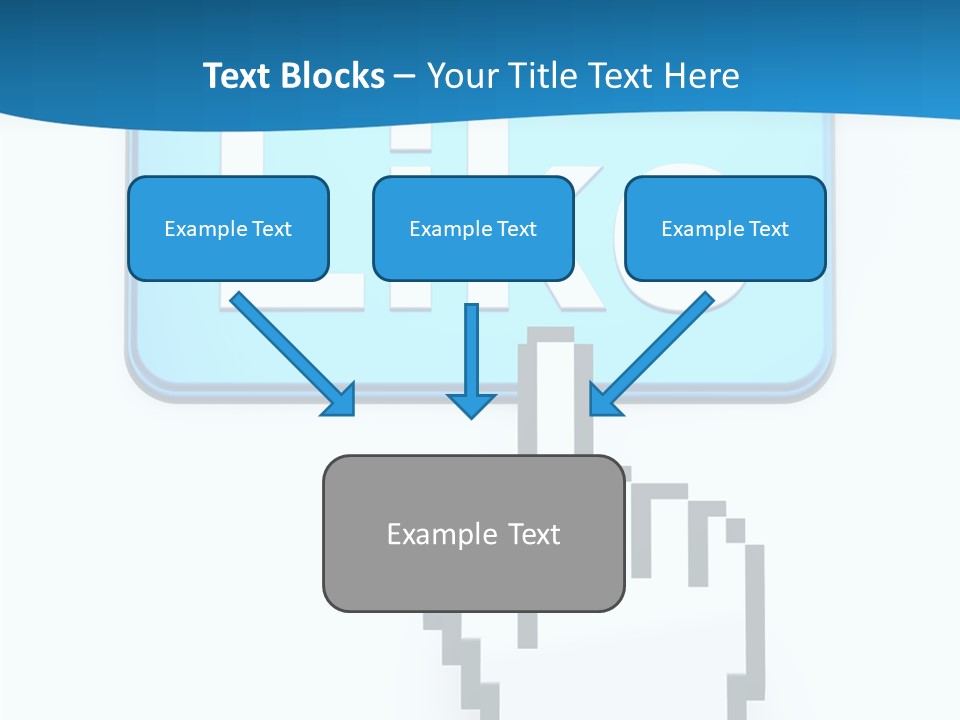 Finger Render Network PowerPoint Template