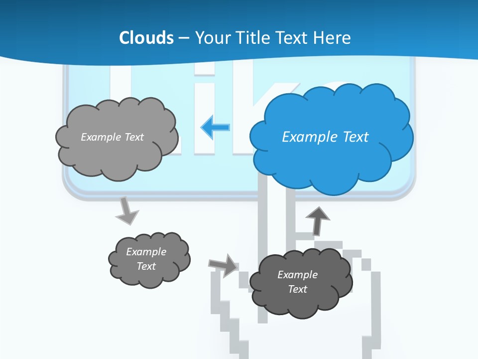 Finger Render Network PowerPoint Template