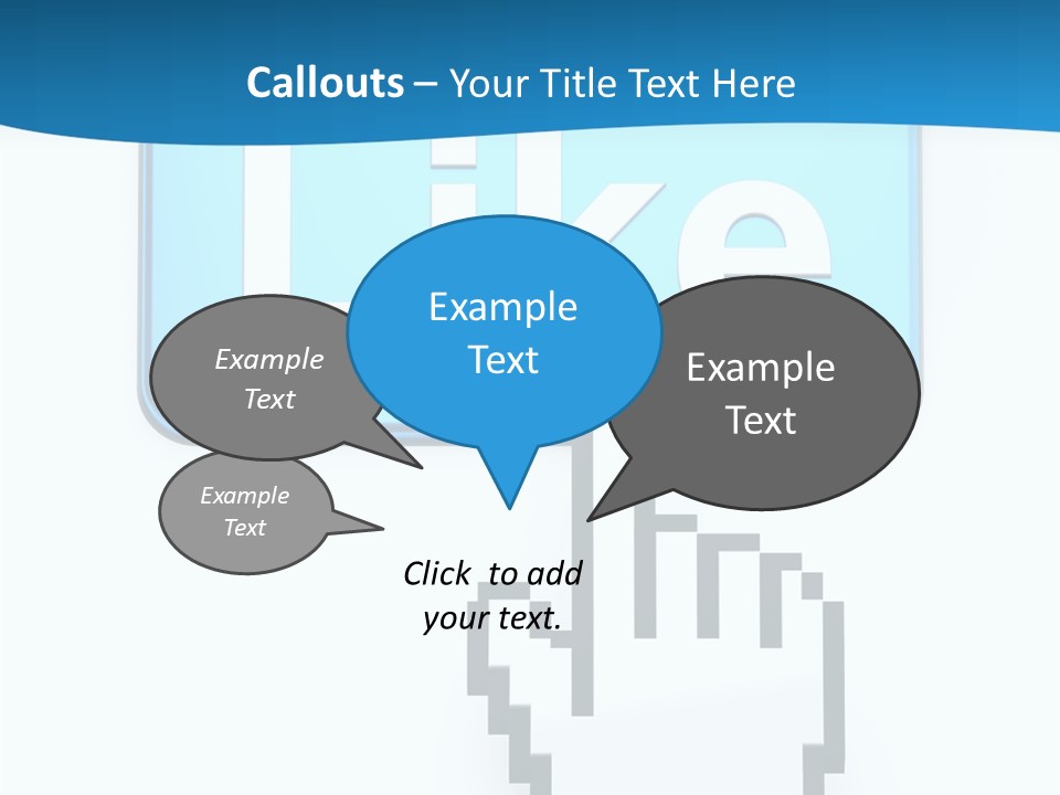 Finger Render Network PowerPoint Template