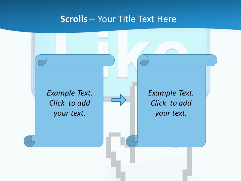 Finger Render Network PowerPoint Template
