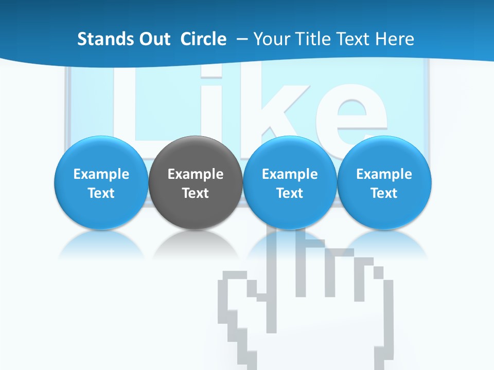 Finger Render Network PowerPoint Template