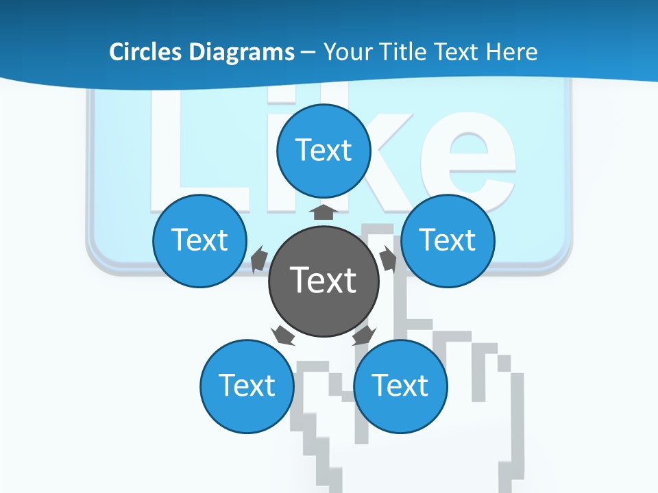 Finger Render Network PowerPoint Template