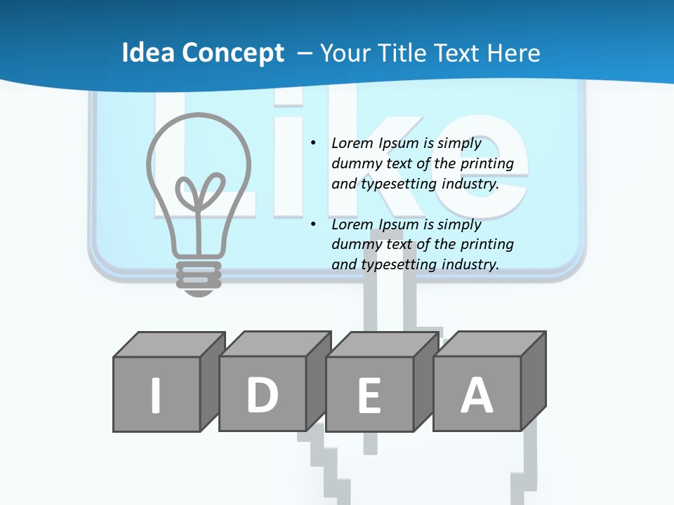 Finger Render Network PowerPoint Template