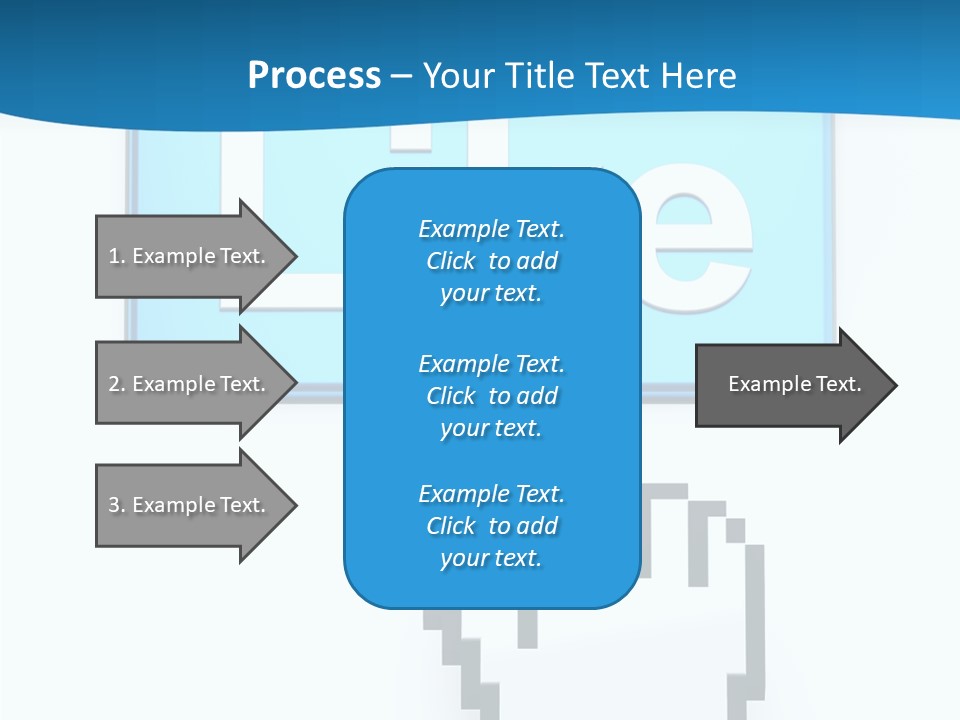 Finger Render Network PowerPoint Template