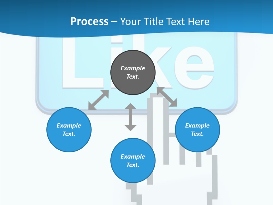 Finger Render Network PowerPoint Template