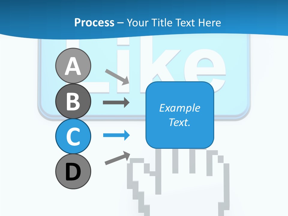 Finger Render Network PowerPoint Template