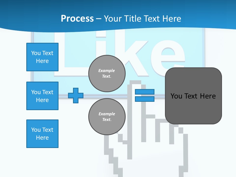 Finger Render Network PowerPoint Template