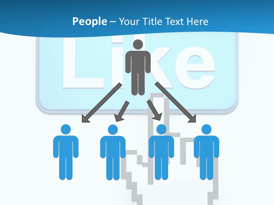 Finger Render Network PowerPoint Template