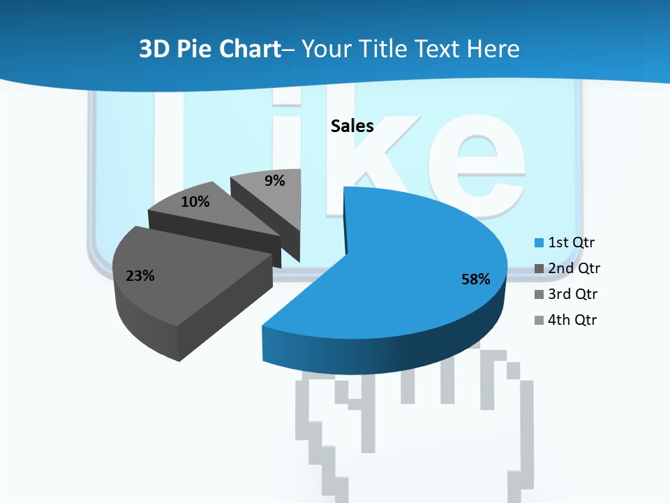 Finger Render Network PowerPoint Template