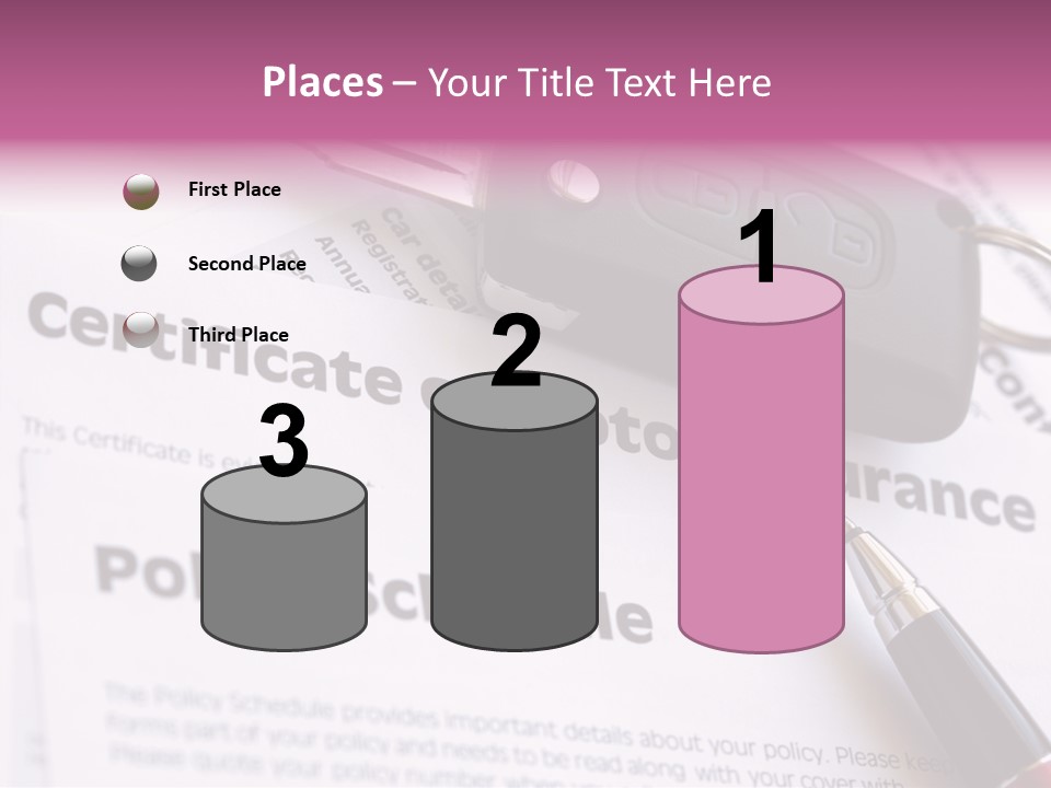 Schedule Paper Certificate PowerPoint Template