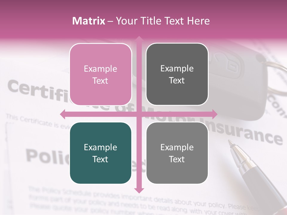 Schedule Paper Certificate PowerPoint Template