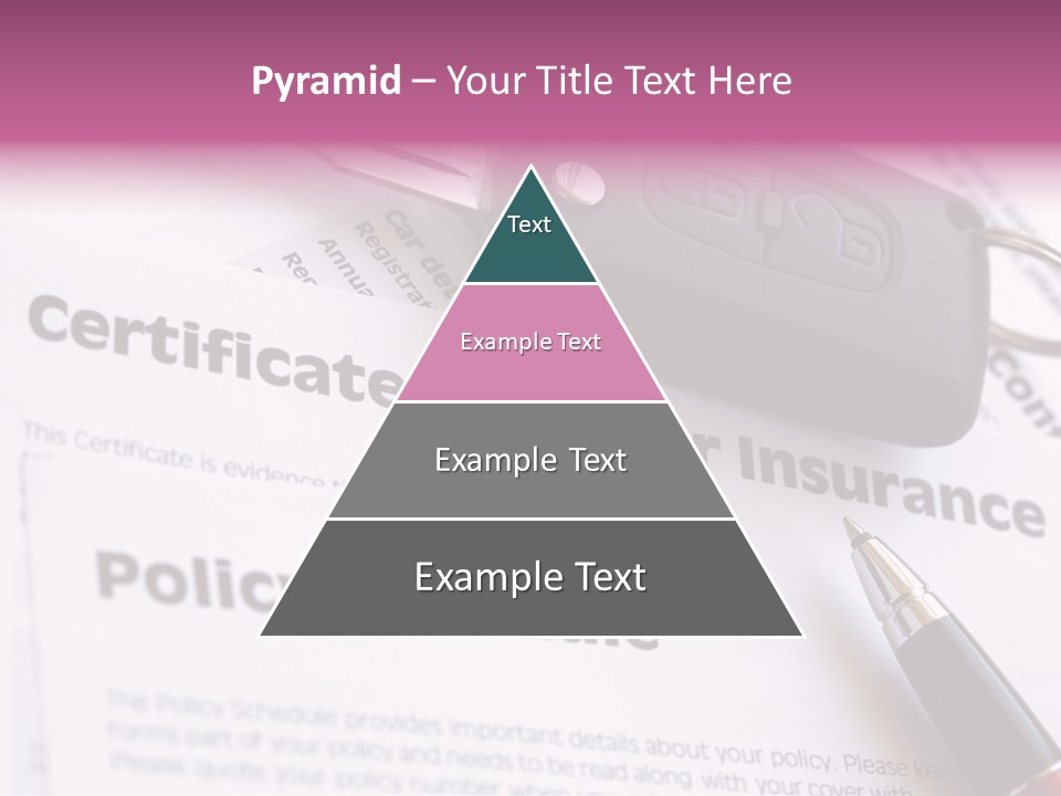Schedule Paper Certificate PowerPoint Template