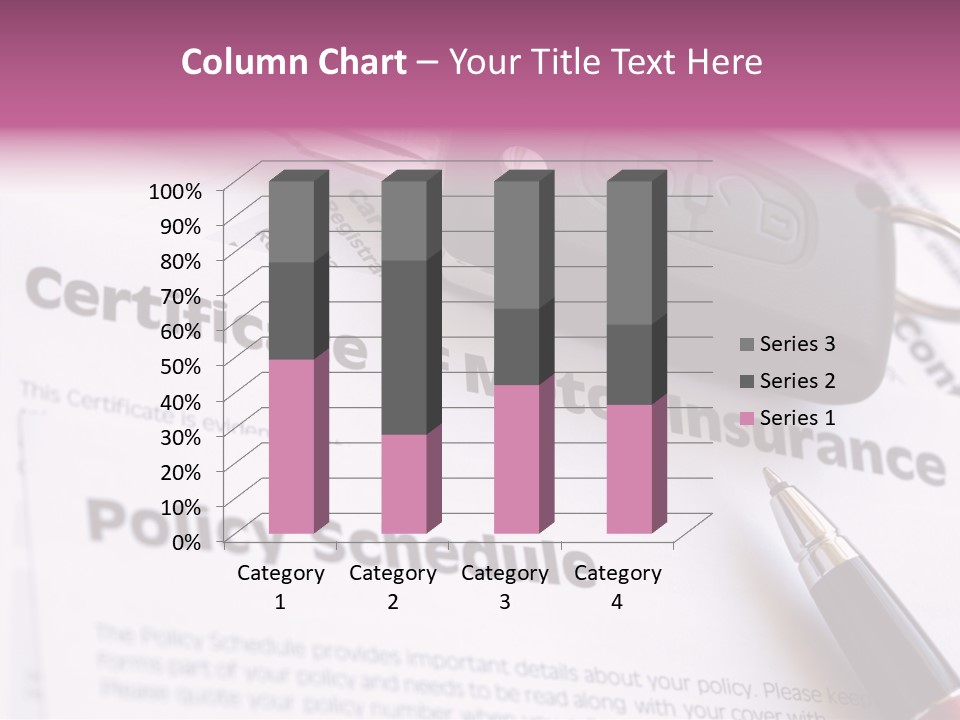 Schedule Paper Certificate PowerPoint Template