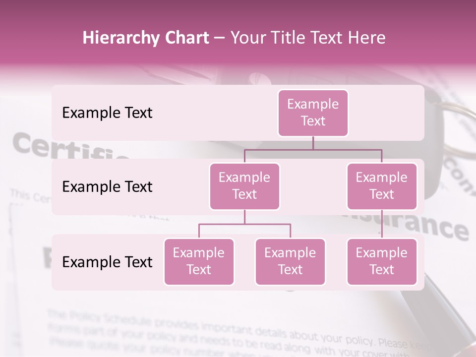 Schedule Paper Certificate PowerPoint Template