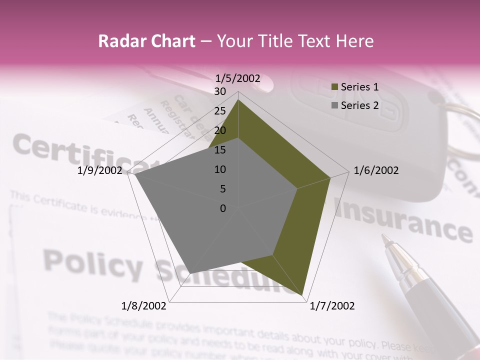 Schedule Paper Certificate PowerPoint Template