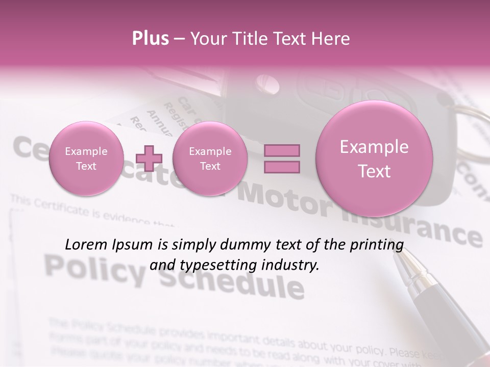 Schedule Paper Certificate PowerPoint Template