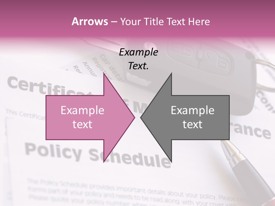 Schedule Paper Certificate PowerPoint Template
