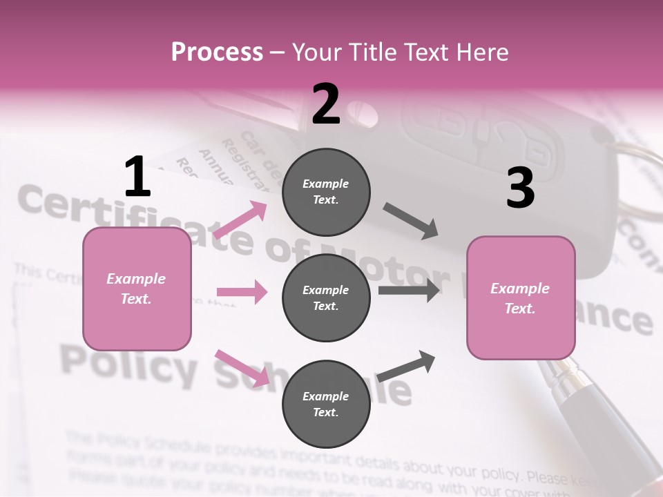 Schedule Paper Certificate PowerPoint Template