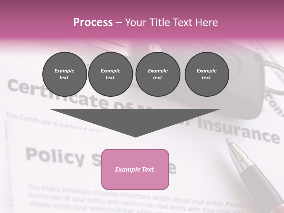Schedule Paper Certificate PowerPoint Template