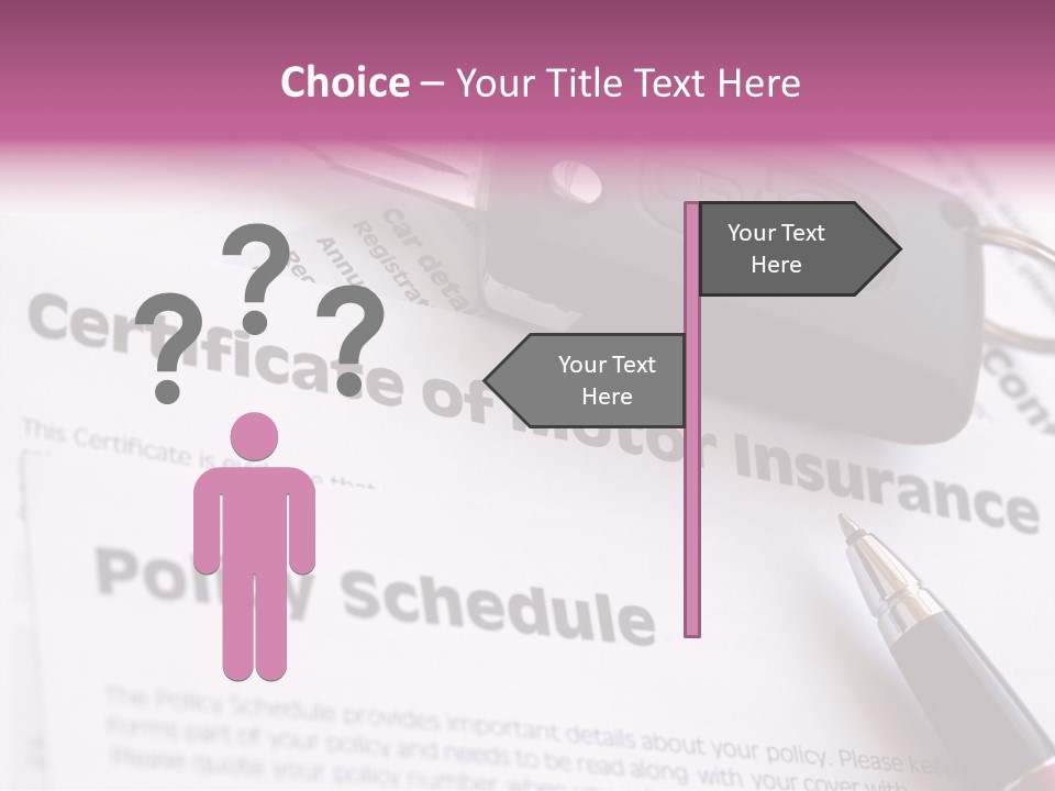 Schedule Paper Certificate PowerPoint Template
