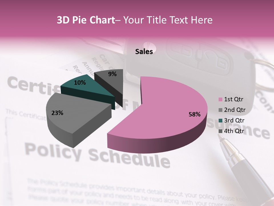 Schedule Paper Certificate PowerPoint Template