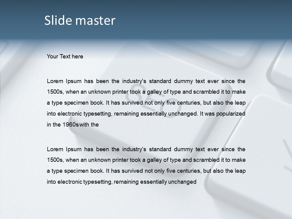 Code Text Ideas PowerPoint Template