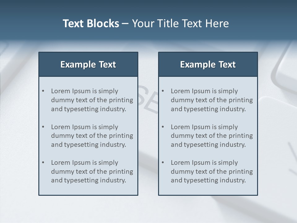 Code Text Ideas PowerPoint Template
