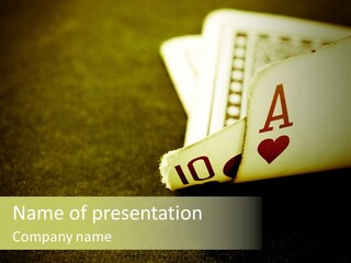 Clipping Spade Money PowerPoint Template