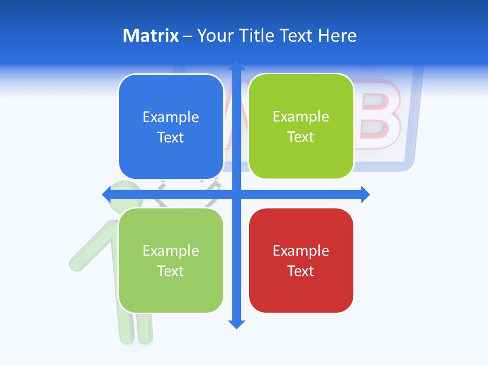 Red Pointer Choice PowerPoint Template