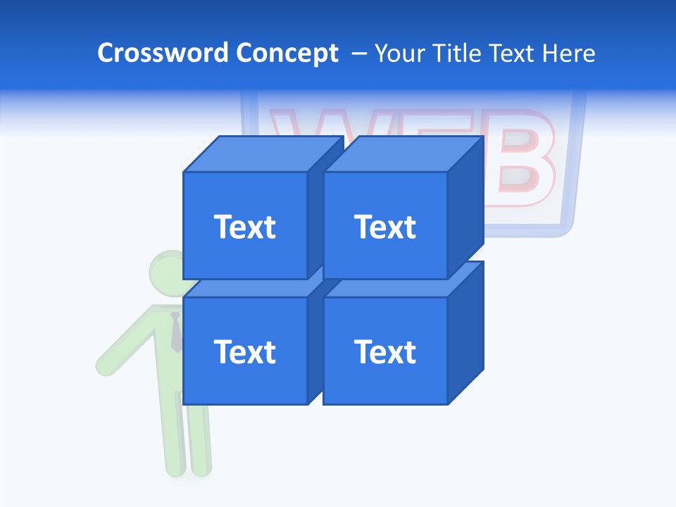 Red Pointer Choice PowerPoint Template