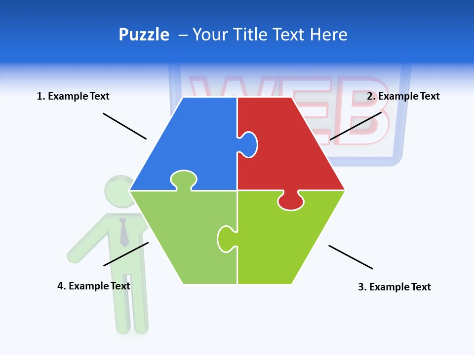 Red Pointer Choice PowerPoint Template