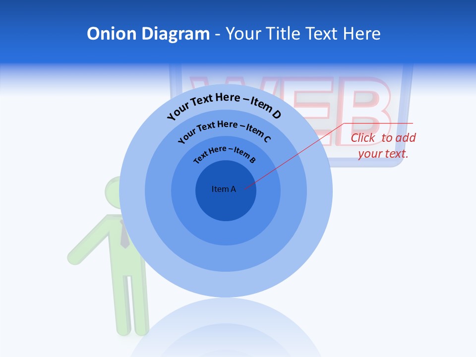 Red Pointer Choice PowerPoint Template
